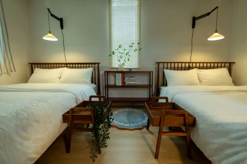 [Cheonan] 15 minutes on foot from Cheonan Asan Station/Two rooms/6 people/Buldang-dong food alley/1 minute on foot from bus 6