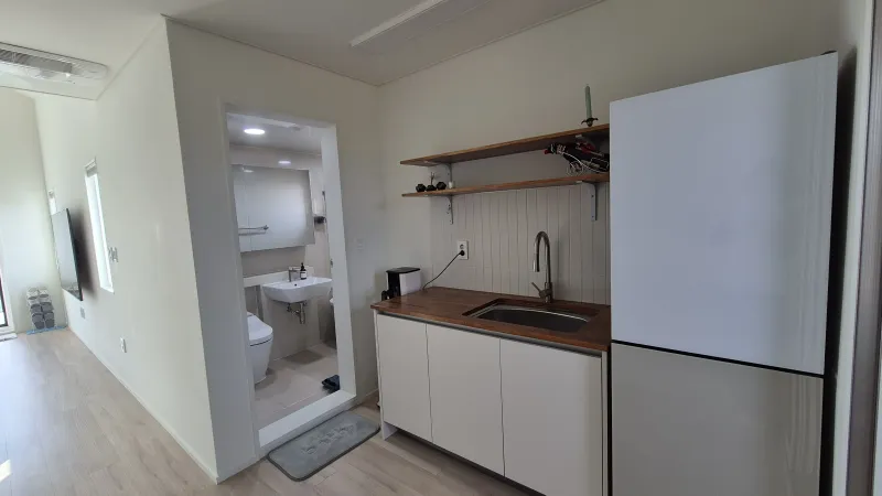 [Hangyeong, Jeju] A three-story detached house with a view of Chagwido Island and windmills. 9