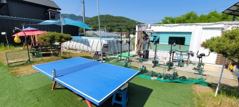 [Ganghwa, Incheon] Gangwha Island Bag Sang-op PC + 80-inch beam, Lakeside one-person workroom for immersion, Room 1 12