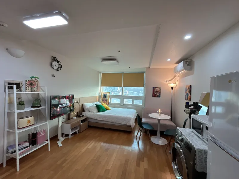[Seodaemun, Seoul] 2 minutes from Sinchon Station/Ewha Womans University, spacious room with full amenities, city view 6