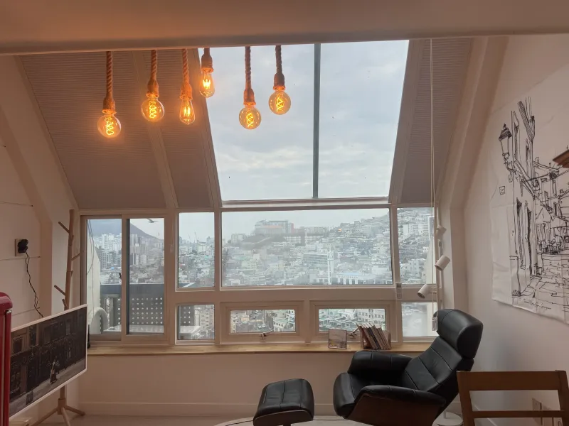 [Jung-gu, Busan] Fully furnished apartment with a stunning view near Busan Station 3