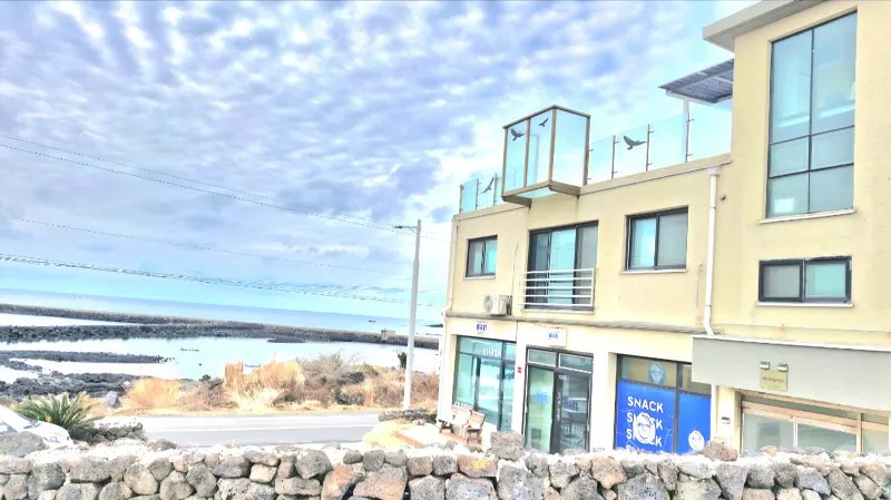 [Hangyeong, Jeju] Sea Garden No. 201. Sea. Stone Wall. Coastal Road. Countryside Viewing 56