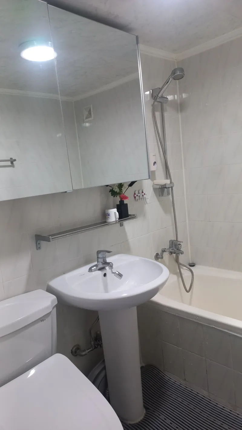 [Geoje] Styler/Ocean View/10,000 Steps to the Sea/Home Training (Bike, Portable Table Tennis) 23 Pyeong, 11th Floor 23