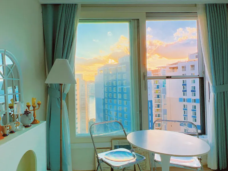 [Suyeong, Busan] #17thFloor #SunsetHotspot #UltimateNaturalLighting #FullyFurnished #AestheticAccommodation 4