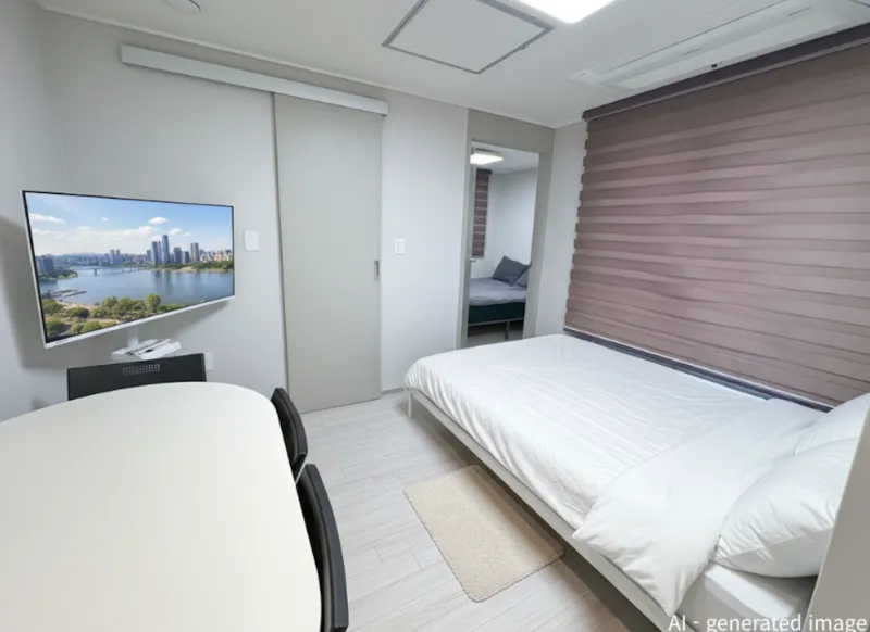 [Gangdong, Seoul] Cheonho Fully Furnished Cozy Accommodation B36 2