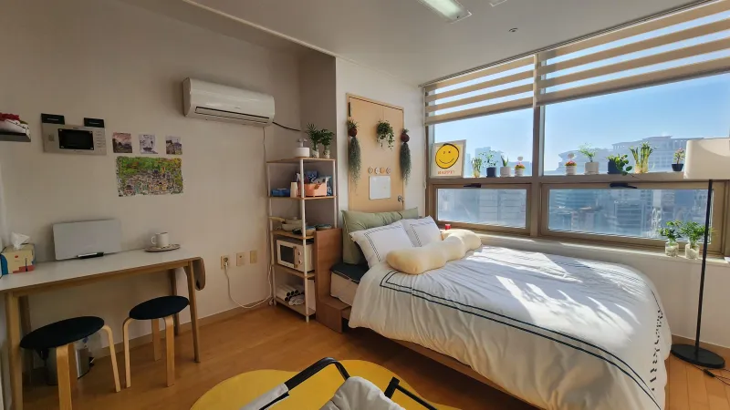 [Jongno, Seoul] Gyeongbokgung Palace/Changdeokgung Palace/Bukchon Hanok Village/Jongno/Top-floor City View Officetel 9
