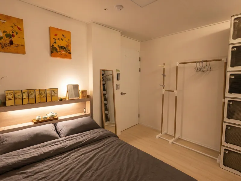 [Eunpyeong, Seoul] 10 minutes from Hongdae, 3 minutes walk from Saejeol Station, newly built two-room apartment for up to 4 people 2