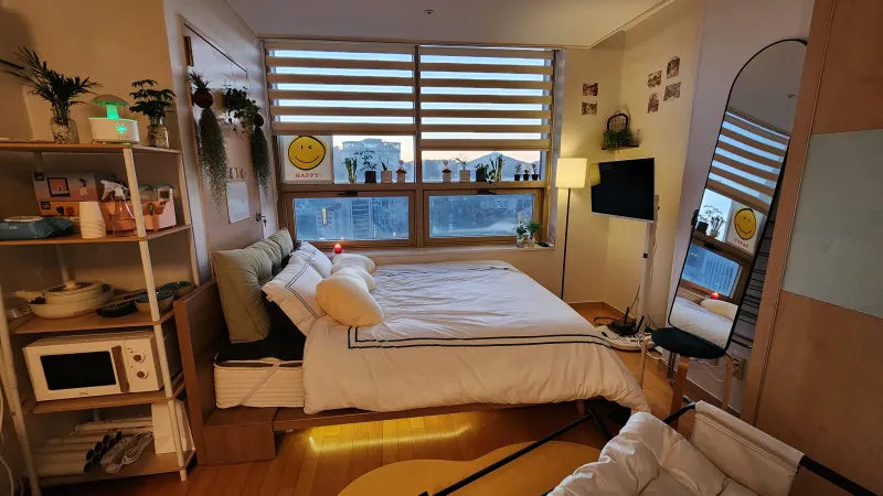 [Jongno, Seoul] Gyeongbokgung Palace/Changdeokgung Palace/Bukchon Hanok Village/Jongno/Top-floor City View Officetel 3