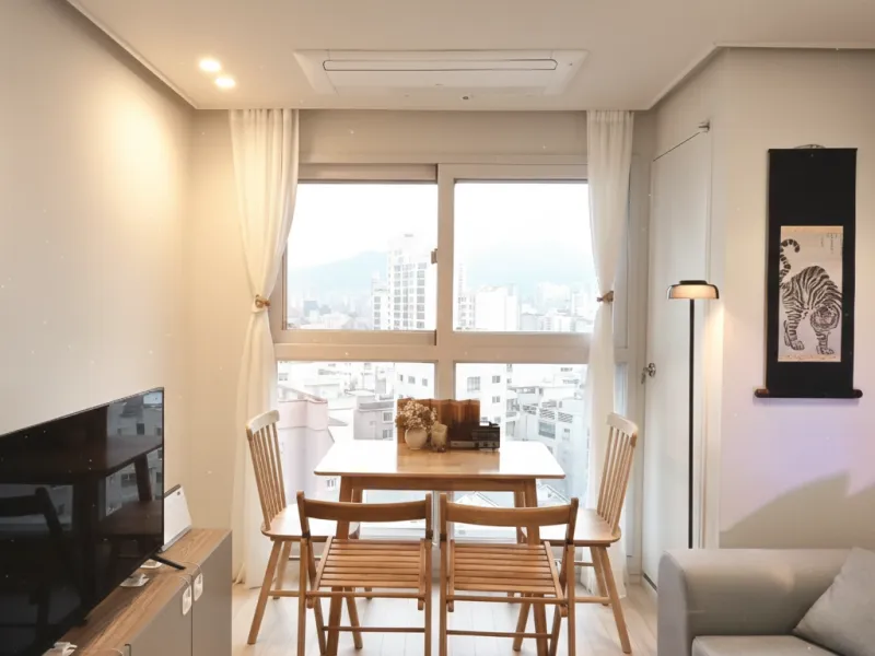 [Eunpyeong, Seoul] 10 minutes from Hongdae, 3 minutes walk from Saejeol Station, newly built two-room apartment for up to 4 people 16