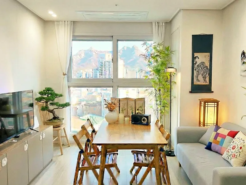 [Eunpyeong, Seoul] 10 minutes from Hongdae, 3 minutes walk from Saejeol Station, newly built two-room apartment for up to 4 people 18