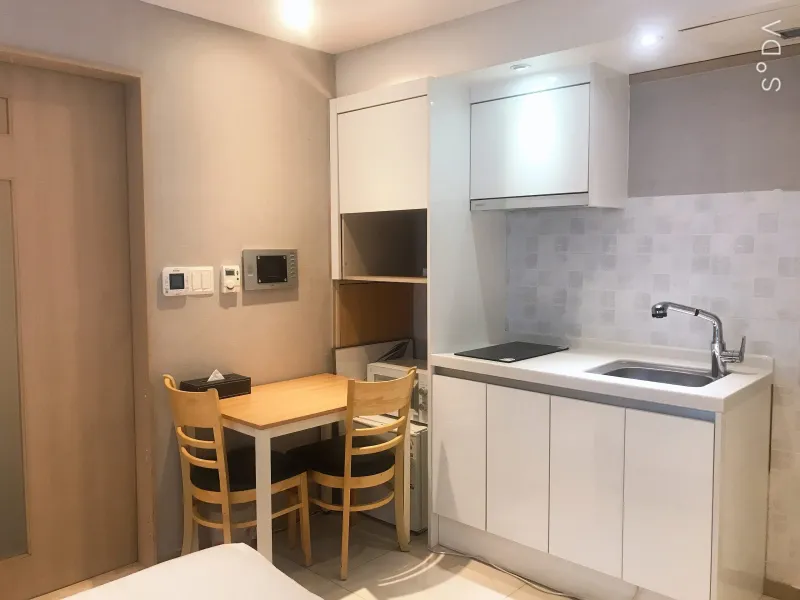 [Yongsan, Seoul] A fully furnished one-room apartment with a beautiful rooftop, a 5-minute walk from Itaewon Station. 4