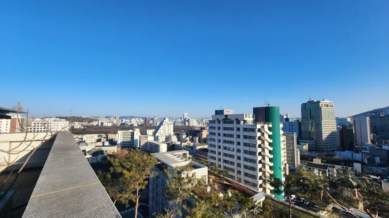 [Jongno, Seoul] Gyeongbokgung Palace/Changdeokgung Palace/Bukchon Hanok Village/Jongno/Top-floor City View Officetel 24