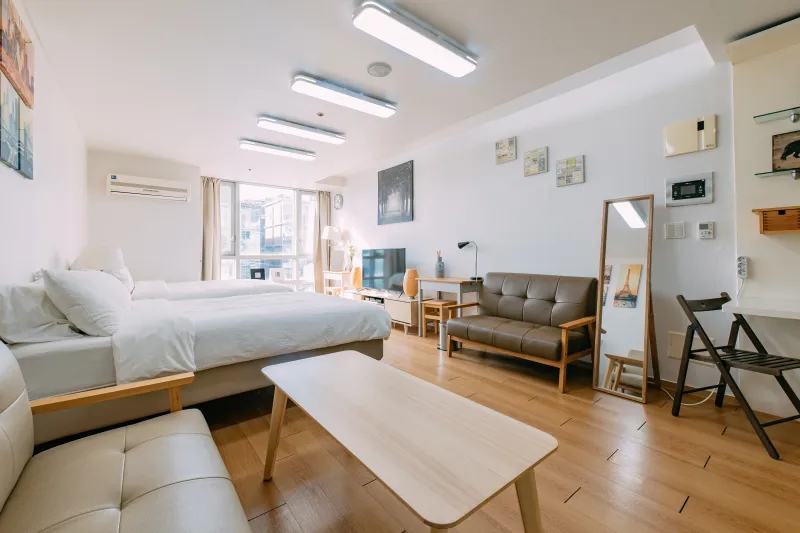 [Gangnam, Seoul] One-room apartment with a high-rise view, 1 minute from Gangnam Station 9