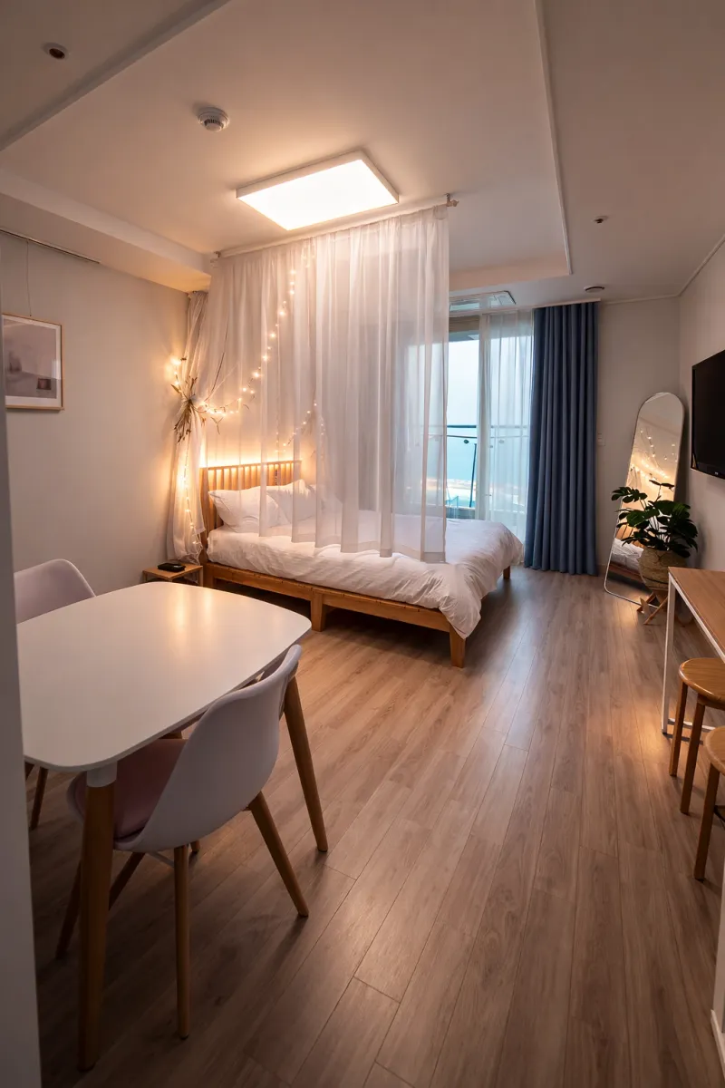 [Sokcho][Sokcho Ocean View Atmospheric Accommodation| Night View + Mood Lighting| 3