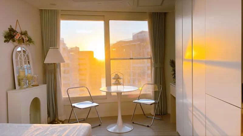 [Suyeong, Busan] #17thFloor #SunsetHotspot #UltimateNaturalLighting #FullyFurnished #AestheticAccommodation 70