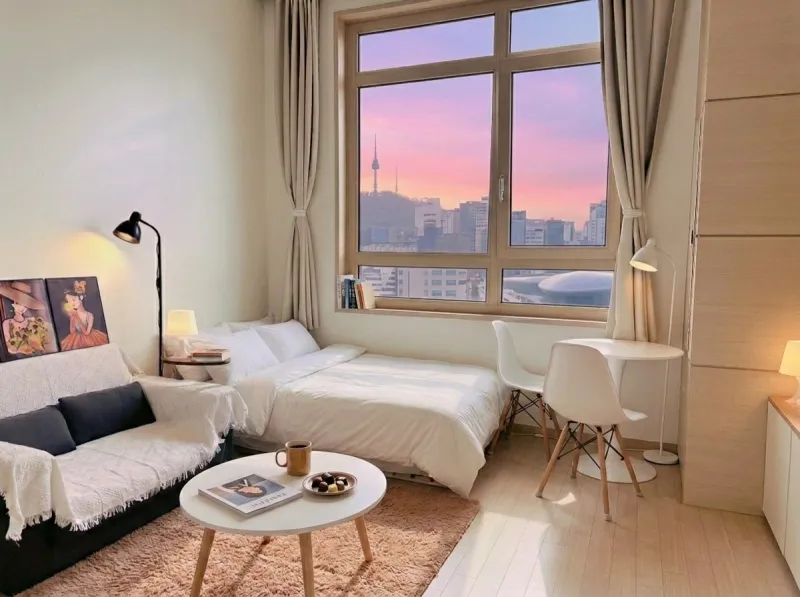 [Jung-gu, Seoul][30 seconds from Shindang Station] Gwanghwamun Jongno DDP/City View/Duplex 3-4 person/Pets allowed 5