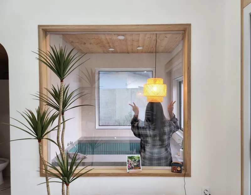 [Daejeong, Seogwipo] A completely private house with a yard all to itself, a green jacuzzi, and a private rabbit. 10
