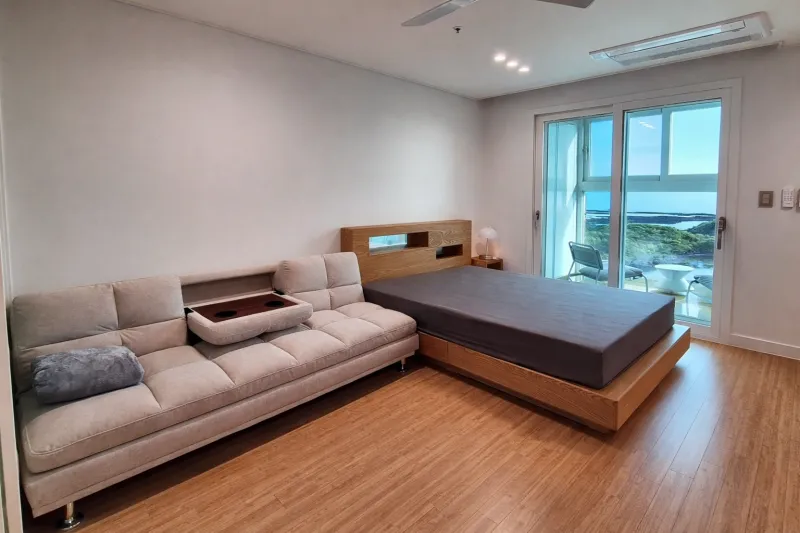 [제주 조천] 함덕 탁 트인 최상층에서 즐기는 죽도 오션뷰 (#리모델링) 2
