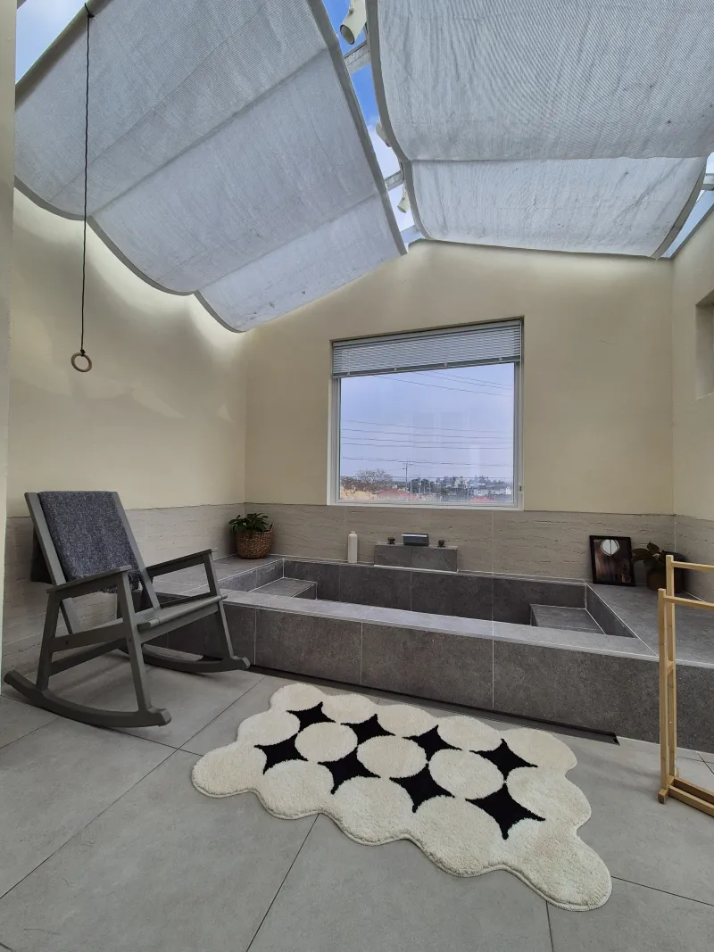 [Hangyeong, Jeju] Two-room family accommodation with a windmill ocean view #Indoor heated pool #Sunset 37