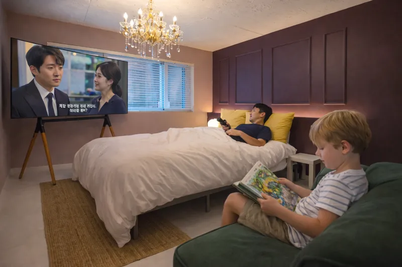 [Gangnam, Seoul] Romantic relaxation + two-room healing with a view of Cheongdam Garden 5
