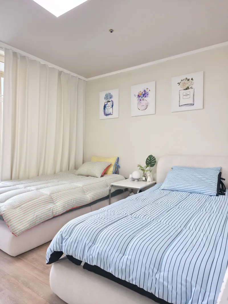 [Seo-gu, Daejeon] 5 minutes from Tanbang Station, Dunsan living area / Two-room / Free parking / Business trips, Monthly stays 3