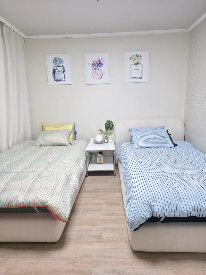 [Seo-gu, Daejeon] 5 minutes from Tanbang Station, Dunsan living area / Two-room / Free parking / Business trips, Monthly stays 2