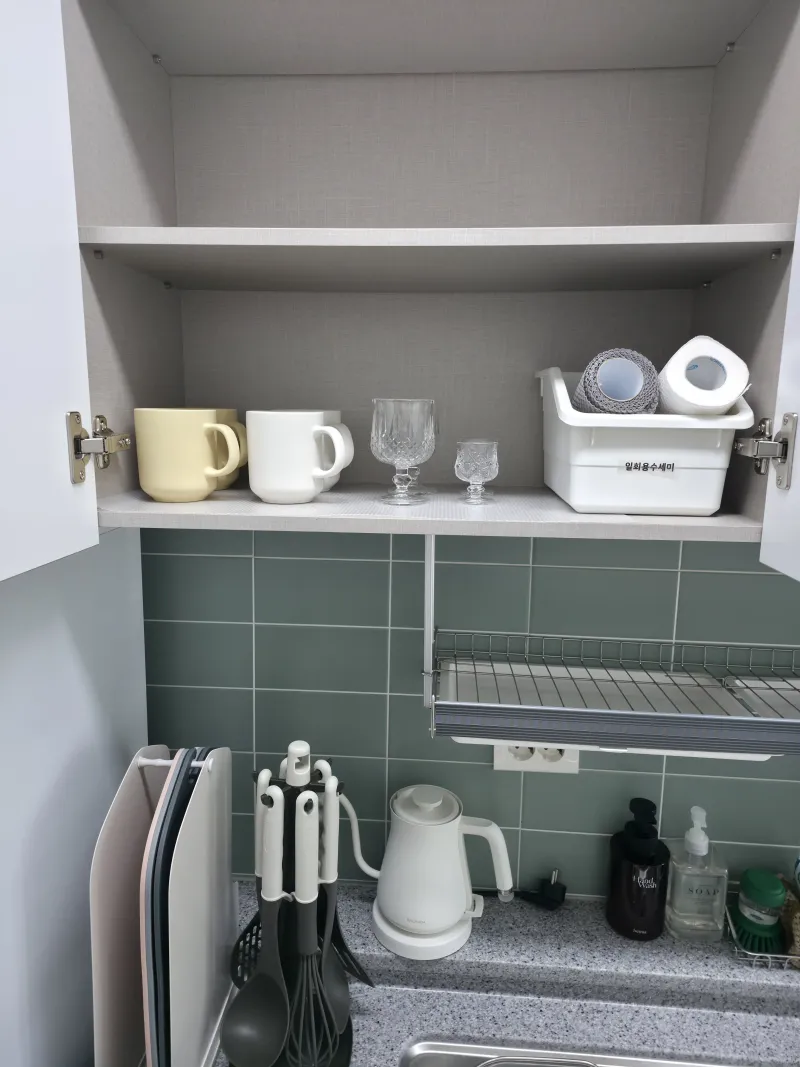 [Seo-gu, Daejeon] 5 minutes from Tanbang Station, Dunsan living area / Two-room / Free parking / Business trips, Monthly stays 17