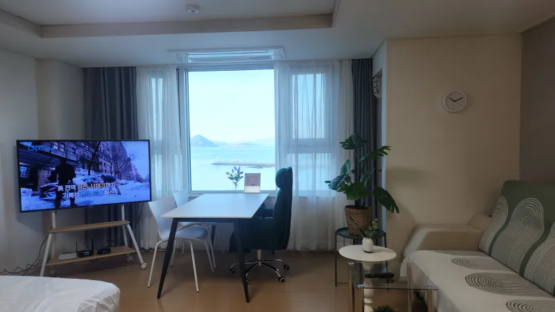 [Geoje] Neungpo / Studio with a great ocean view and fishing spot #PetFriendly 7