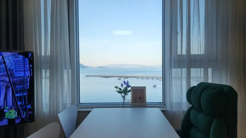 [Geoje] Neungpo / Studio with a great ocean view and fishing spot #PetFriendly 5