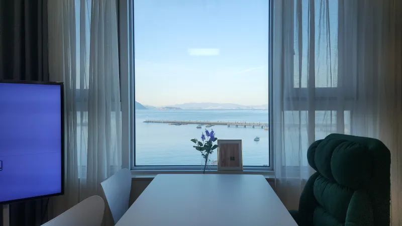 [Geoje] Neungpo / Studio with a great ocean view and fishing spot #PetFriendly 6