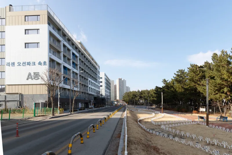 [Sokcho] Newly Built Residence AB 1.5 Room Ocean View, 1-Minute Walk from Beach B 18