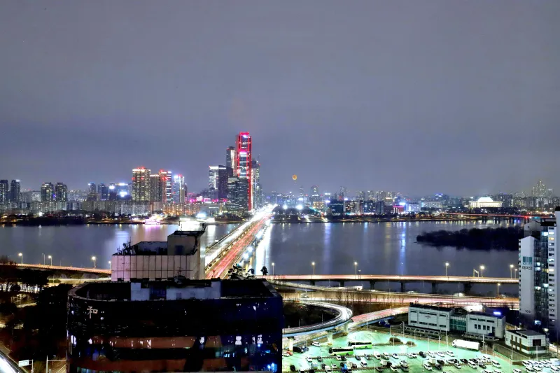 [Mapo, Seoul] #Yeouido #HanRiverView #CityView #SunsetView , Mapo Station 0min 11