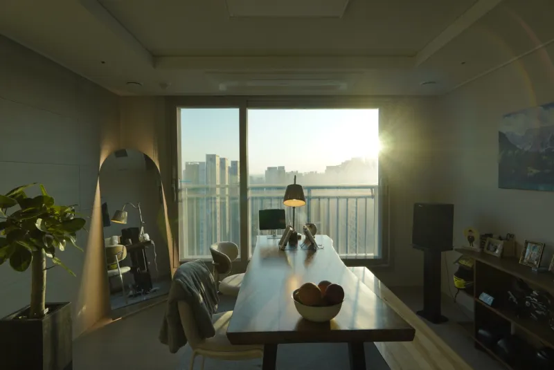 [Cheongju] A house with a beautiful sunset, newly built 3-room apartment near Osong Station 26