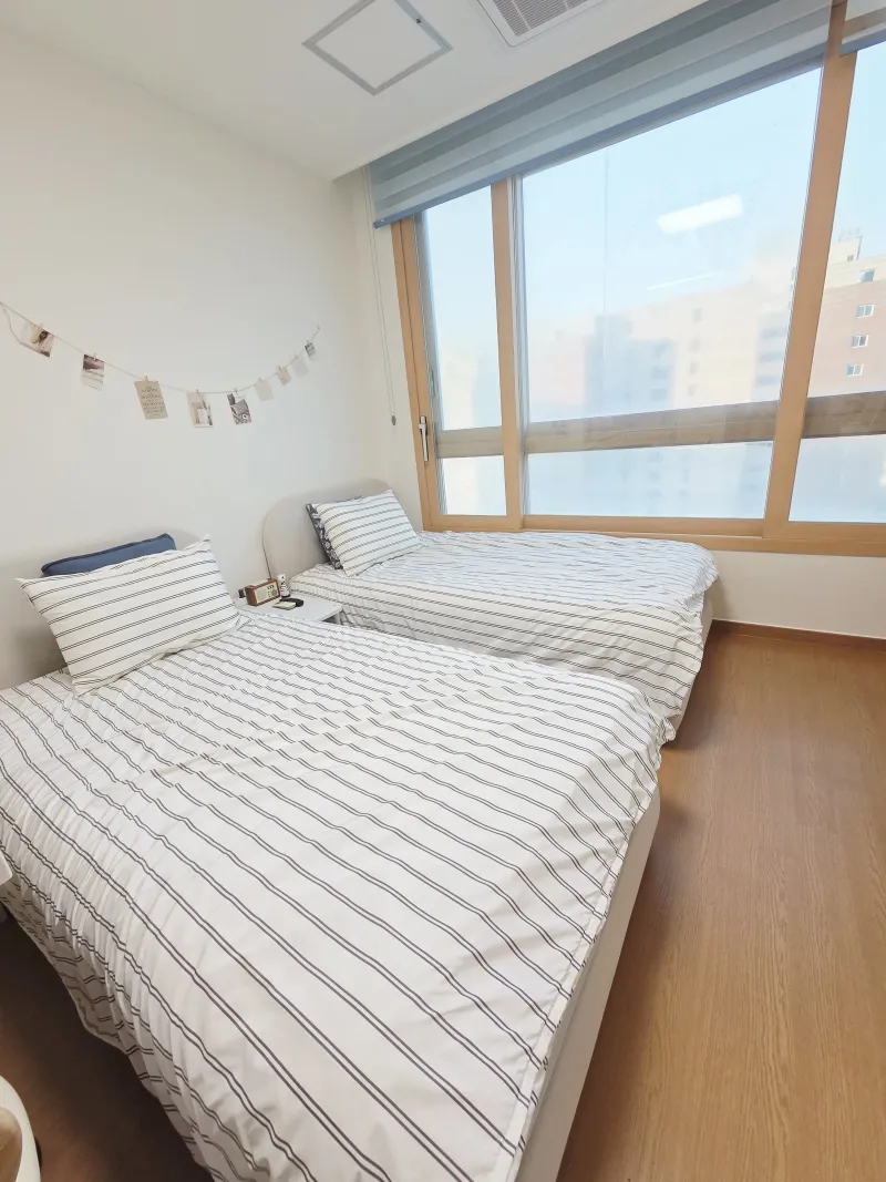[Gwangmyeong][Gwangmyeong-si, Gyeonggi-do] Twin beds within 5 minutes of Gwangmyeong Station 4