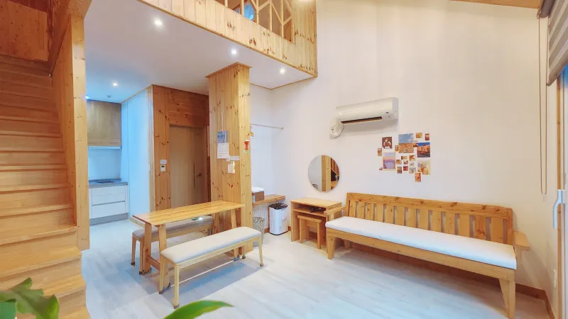 [Andeok, Seogwipo][Jeju Sagye-ri] Room 103, Duplex Pension Below Sanbangsan Mountain 6