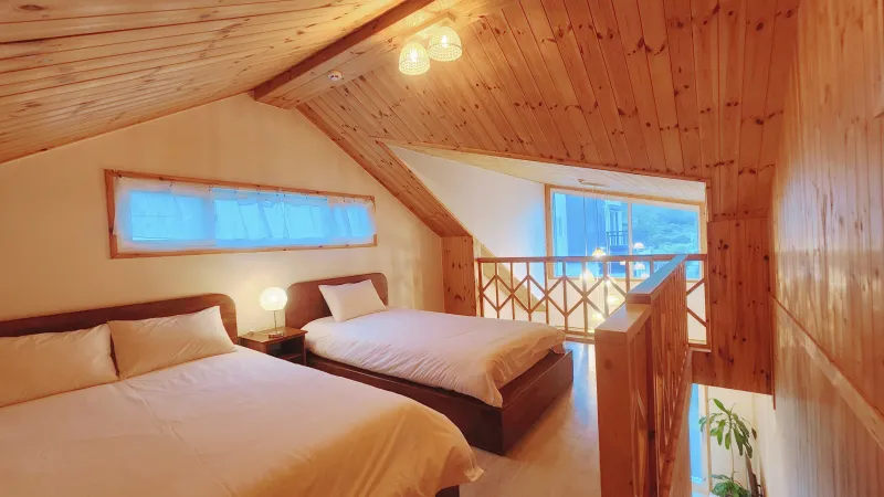 [Andeok, Seogwipo][Jeju Sagye-ri] Room 101, Duplex Pension Below Sanbangsan Mountain 2