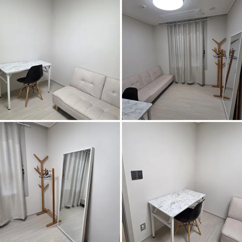 [Seohae, Incheon] Newly Built, Fully Furnished Short-Term Rental, 25th Floor, 3-Room Officetel 5