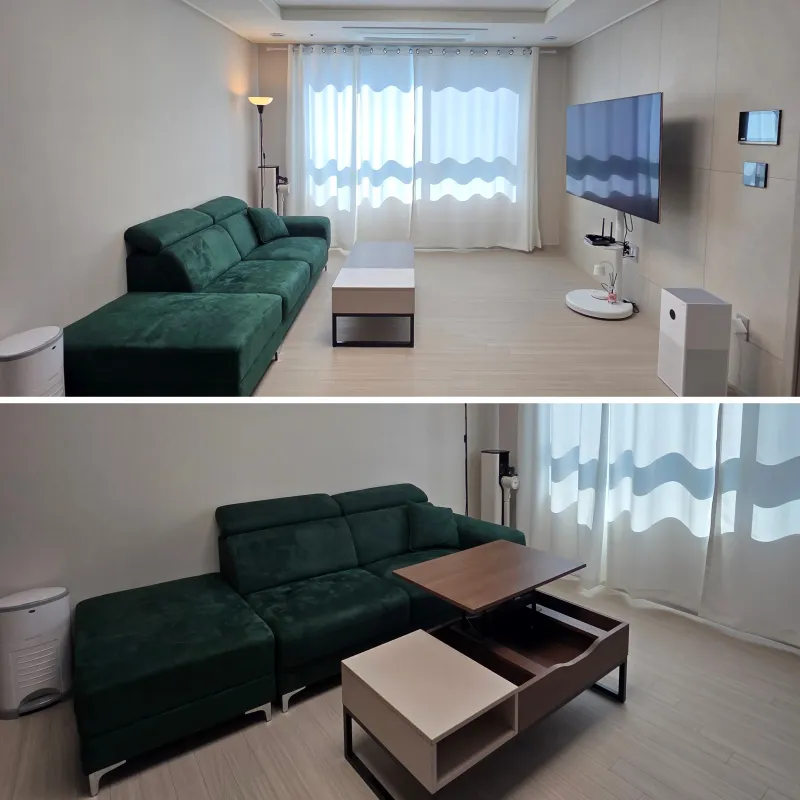 [Seohae, Incheon] Newly Built, Fully Furnished Short-Term Rental, 25th Floor, 3-Room Officetel 9