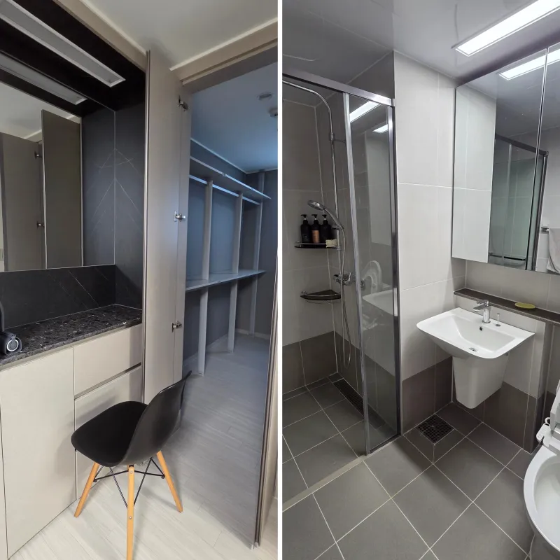[Seohae, Incheon] Newly Built, Fully Furnished Short-Term Rental, 25th Floor, 3-Room Officetel 6