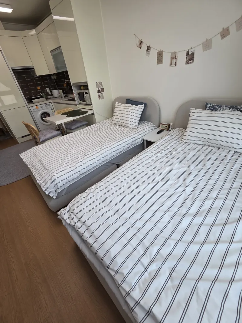 [Gwangmyeong][Gwangmyeong-si, Gyeonggi-do] Twin beds within 5 minutes of Gwangmyeong Station 5