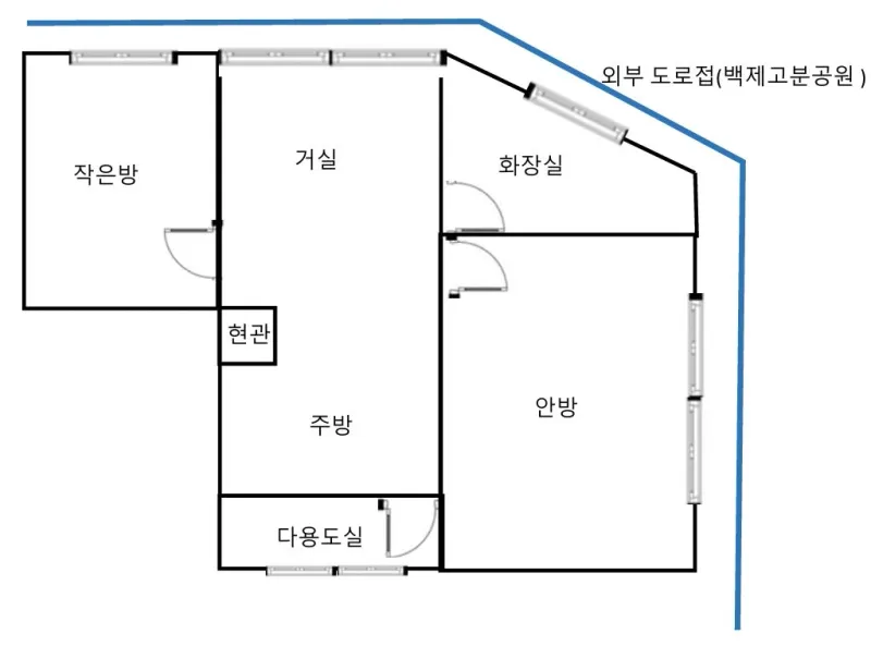 [서울 송파] 잠실 석촌 소나무뷰 투룸 빌라 22