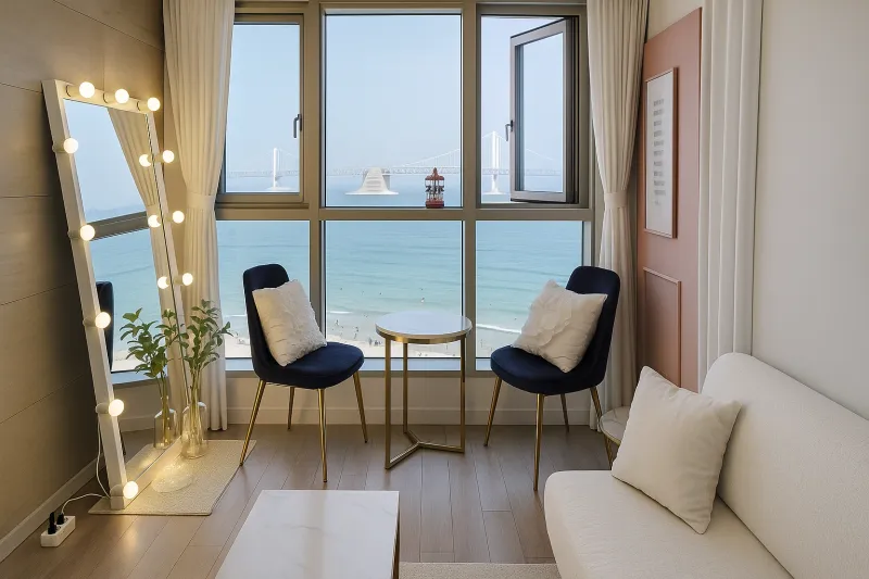 [Suyeong, Busan] Busan Suyeong Gwangalli Gwangandaegyo Ocean View Two-Room Apartment Pet-Friendly 11