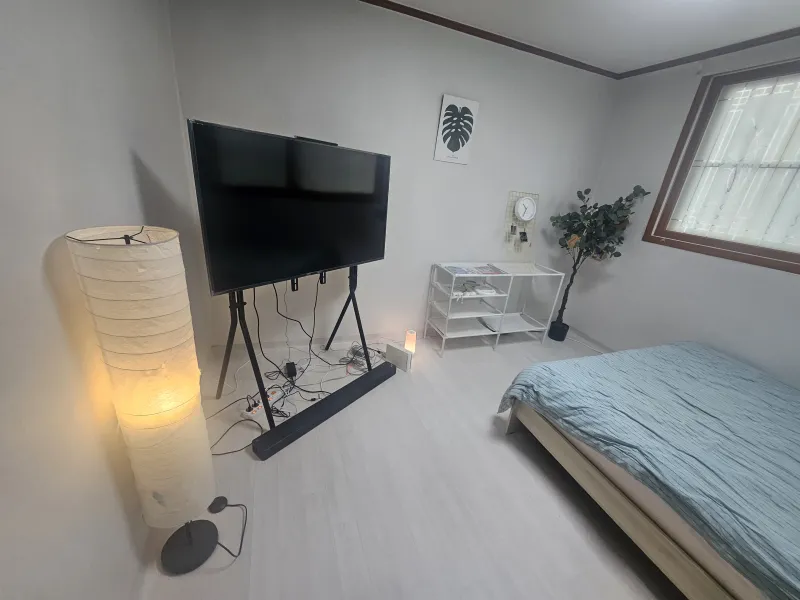 [Michuhol, Incheon][Line 1 Express Jemulpo Station] 3 Rooms / Study (High-end PC) / Dressing Room / Queen Bed 5
