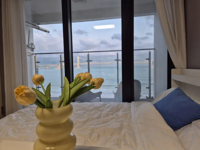 [Suyeong, Busan] Gwangalli Ocean View Fully Furnished / Oceanfront Studio 2