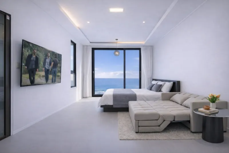 [Gangneung] Sacheonjin Beach Sorrento Room "High-level panoramic view ocean room like a giant ocean frame" 2