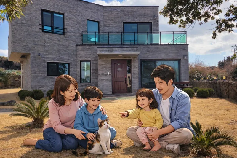 [제주 한림] 바다와 제주의 풍경을 품고 있는 조용한 독채 힐링스테이 57