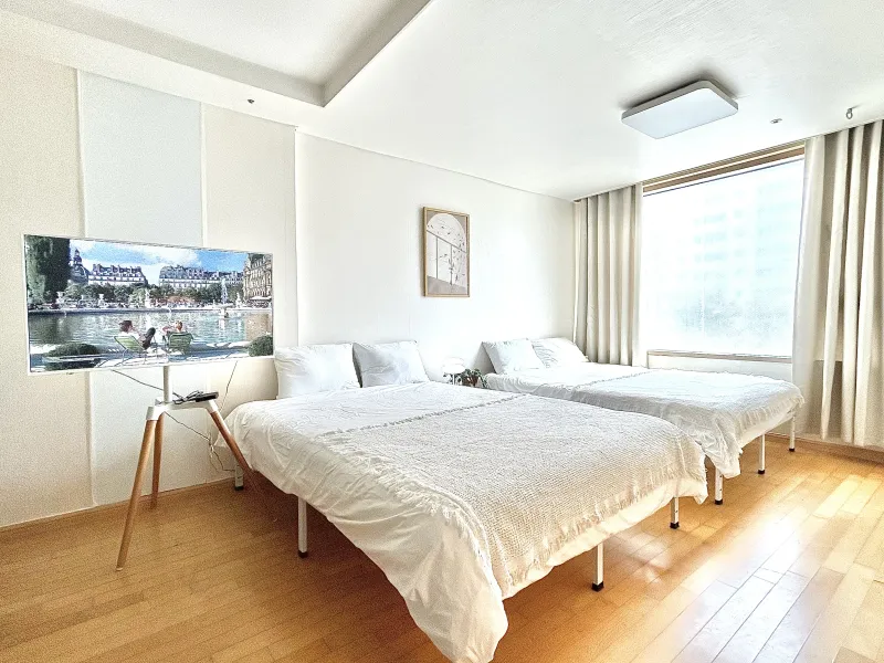 [Gangnam, Seoul] 3-minute walk from Suseo Station, Samsung Hospital, large 4-person room 7