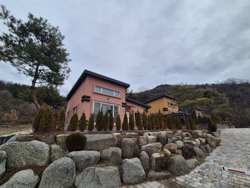 [Goesan] 1 Private Detached Mountain Lodge Villa, a quiet and cozy detached house in a mountain village 13