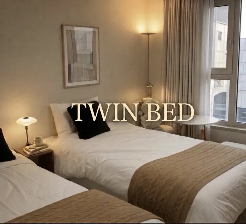 [Songpa, Seoul][Twin Bed] Seoul Gangnam Songpa Jamsil COEX Lotte World 2