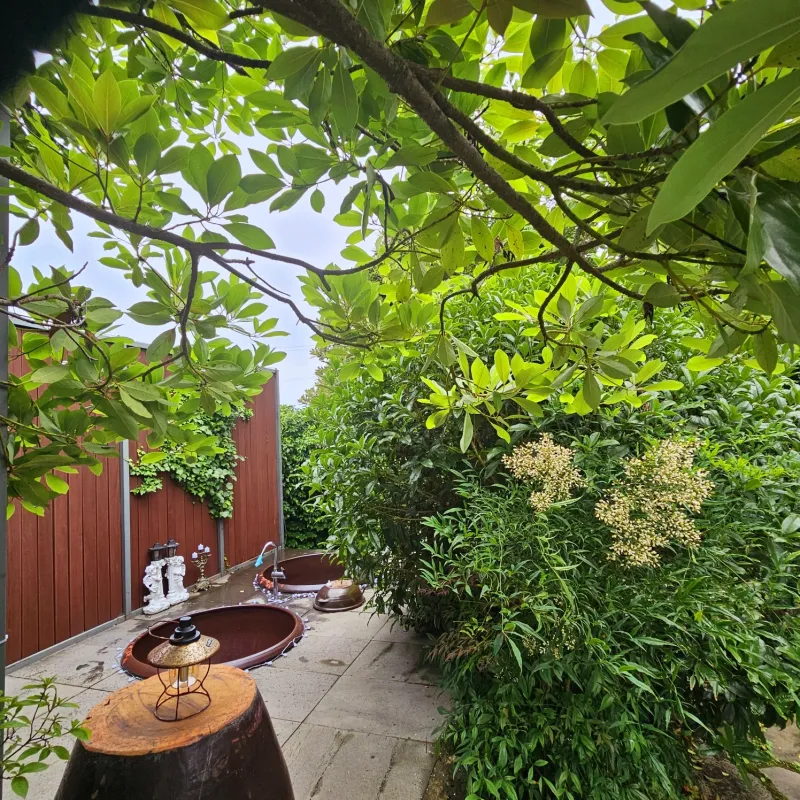 [Namwon, Seogwipo] 2-story detached house. Spacious yard. Ocean view. Jacuzzi. Three-room. BBQ. Foot volleyball. Pets 183